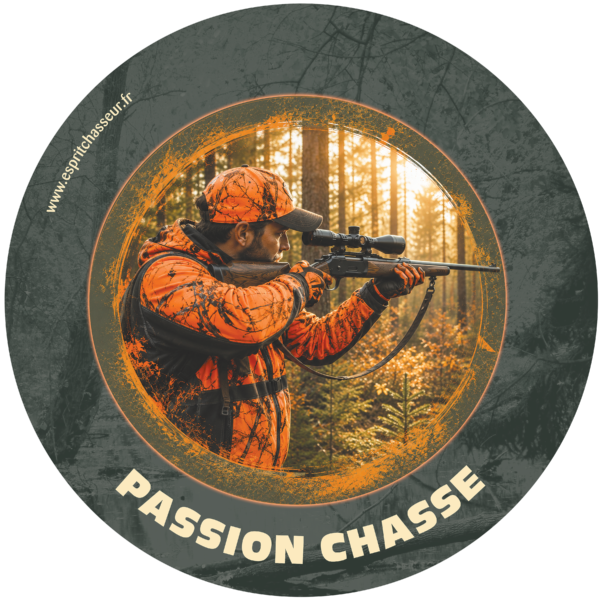 Sticker Passion chasse