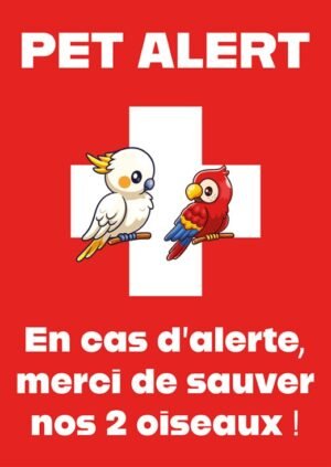 pet alert oiseaux