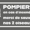 pompiers oiseaux